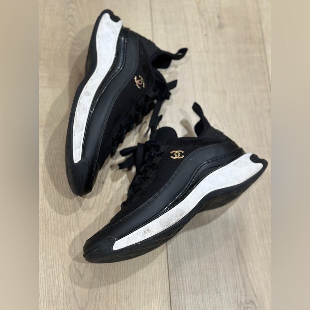 Chanel sneakers, size 38.5 - Picture 5 of 17